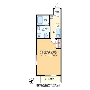 Granty Aoi【3階】の間取り