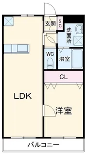 コオポスアペアII【2階】の間取り