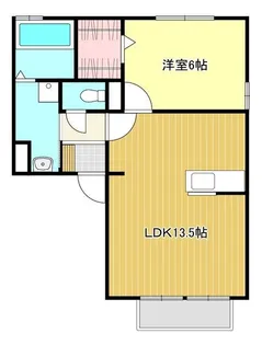 ウィルモアK&Y【1階】の間取り