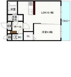 サンフェリーチェ【2階】の間取り