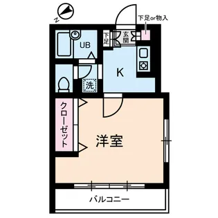 グレース布施【1階】の間取り