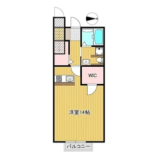 ルバンヴェール川崎C【1階】の間取り