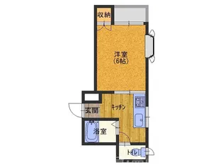 ラ・ルミエール【2階】の間取り