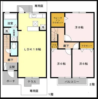 グランシャリオIIA棟の間取り