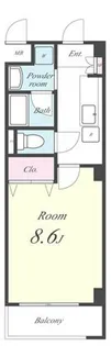 KIDマンション【3階】の間取り