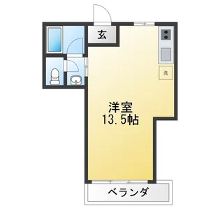 白岩ビル【6階】の間取り