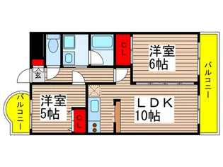カサグランデIII弐番館【1階】の間取り