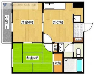ロマニーヒルズ【2階】の間取り