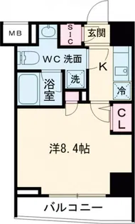 レガリス高円寺【1階】の間取り
