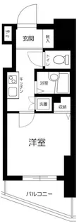 ステージファースト三軒茶屋【12階】の間取り