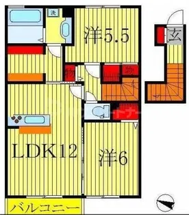 アピオン III【2階】の間取り