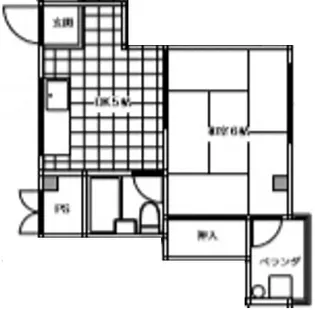 メゾン太田【3階】の間取り