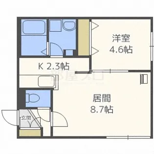 Le ciel発寒【3階】の間取り