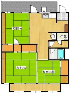 酒井ビル【4階】の間取り