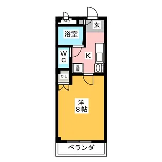 エトワールK【3階】の間取り