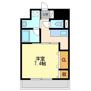 ドルチェヴィータファースト【4階】の間取り