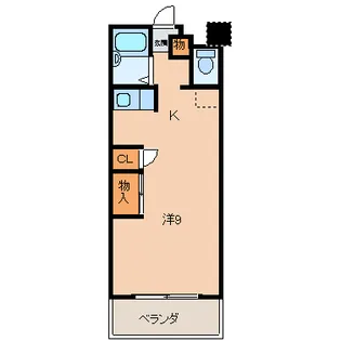 アーバングリーン豊町【4階】の間取り