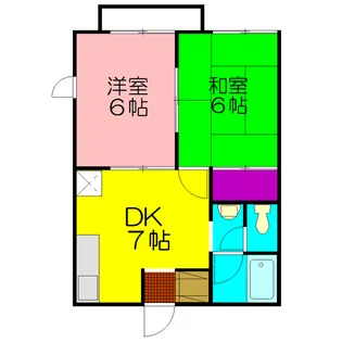フラッツ北鎌倉【2階】の間取り
