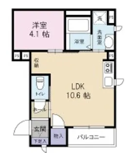 東京都大田区多摩川2【マンション】の間取り