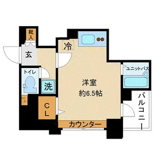 プレール・ドゥーク東京EAST【3階】の間取り