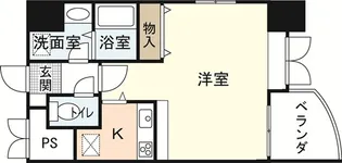 家納喜本川館【8階】の間取り