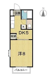 セジュール参番館【2階】の間取り