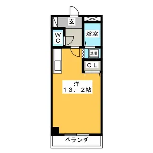 グランチェスタパレス【2階】の間取り