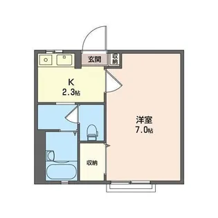 メゾンSK【2階】の間取り