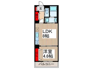 サン フォレストV【3階】の間取り