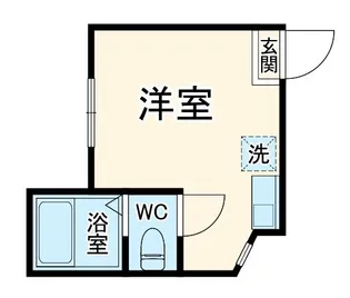 ユナイト星川クロックムッシュ【1階】の間取り
