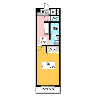 Is Villa Annex【1階】の間取り