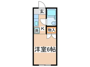 ヒカリハイツ【1階】の間取り