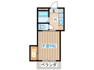 TKコーポ【2階】の間取り