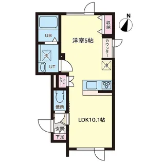 Maison17 (メゾンいちなな)【1階】の間取り