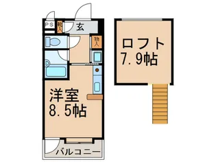 サンことひらB棟の間取り