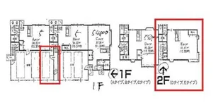 ヴィラ【2階】の間取り