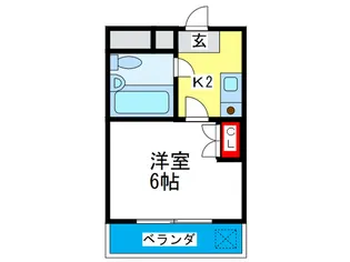 メゾンYMC【3階】の間取り