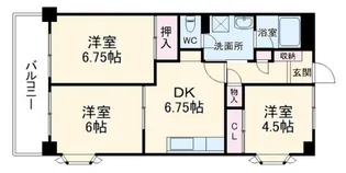 サントミグランドールマンション【5階】の間取り