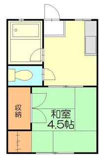 ハイム青山【2階】の間取り