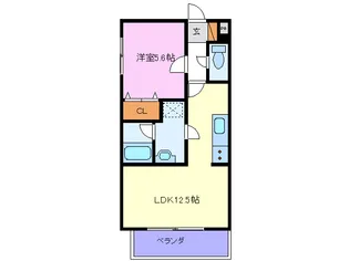 ボア・ソルテ【1階】の間取り