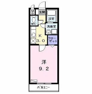 ガーデンハイツSEIKA【3階】の間取り