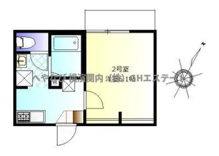 リブリス横浜橋【4階】の間取り
