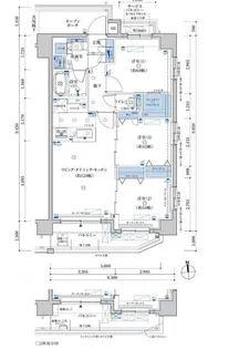 VITA八王子【4階】の間取り