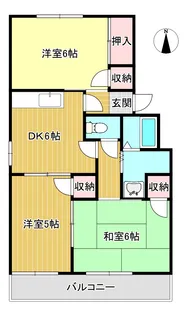 アネックス須屋A【2階】の間取り