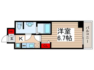 T-stage Keisei Higashinakayama【7階】の間取り