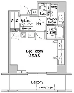 コンフォリア田町【2階】の間取り