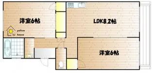 岡山県岡山市中区さい東町2【アパート】の間取り