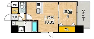 大阪府大阪市鶴見区放出東3【マンション】の間取り