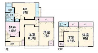 神奈川県横浜市金沢区柴町【一戸建】の間取り