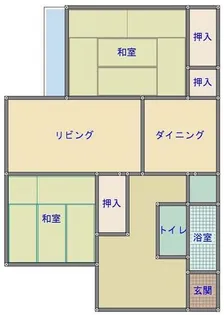 エヌアイハイム【2階】の間取り